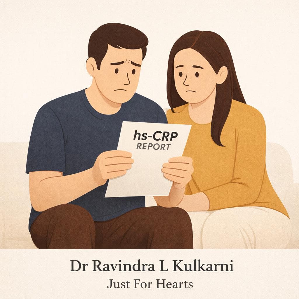 Inflammation समजण्यासाठी - high-sensitivity CRP